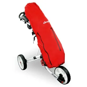 The Choice is Clear Clicgear Golf Trolley Raincover Final Call, Golf bag cooler pocket
