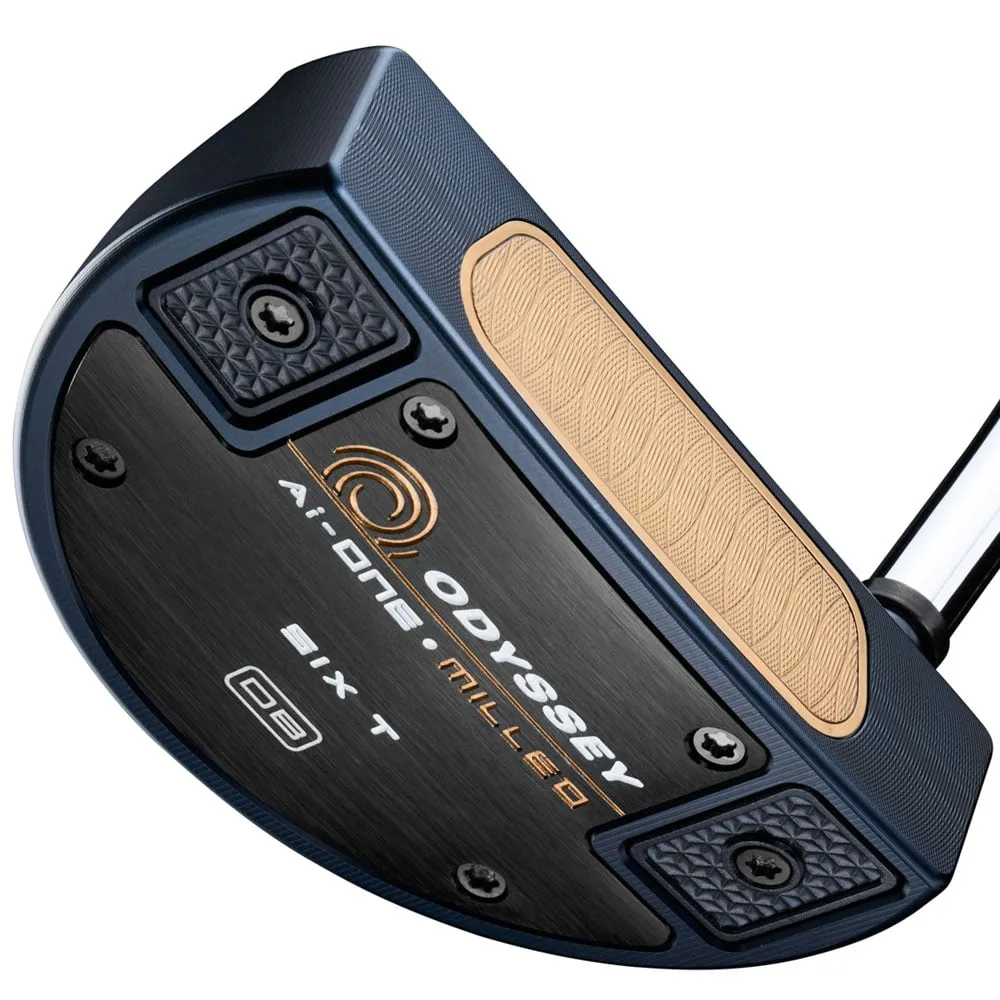 Odyssey Ai-One Milled Putter - Six T, Lightweight golf shoes, Golf grip tape