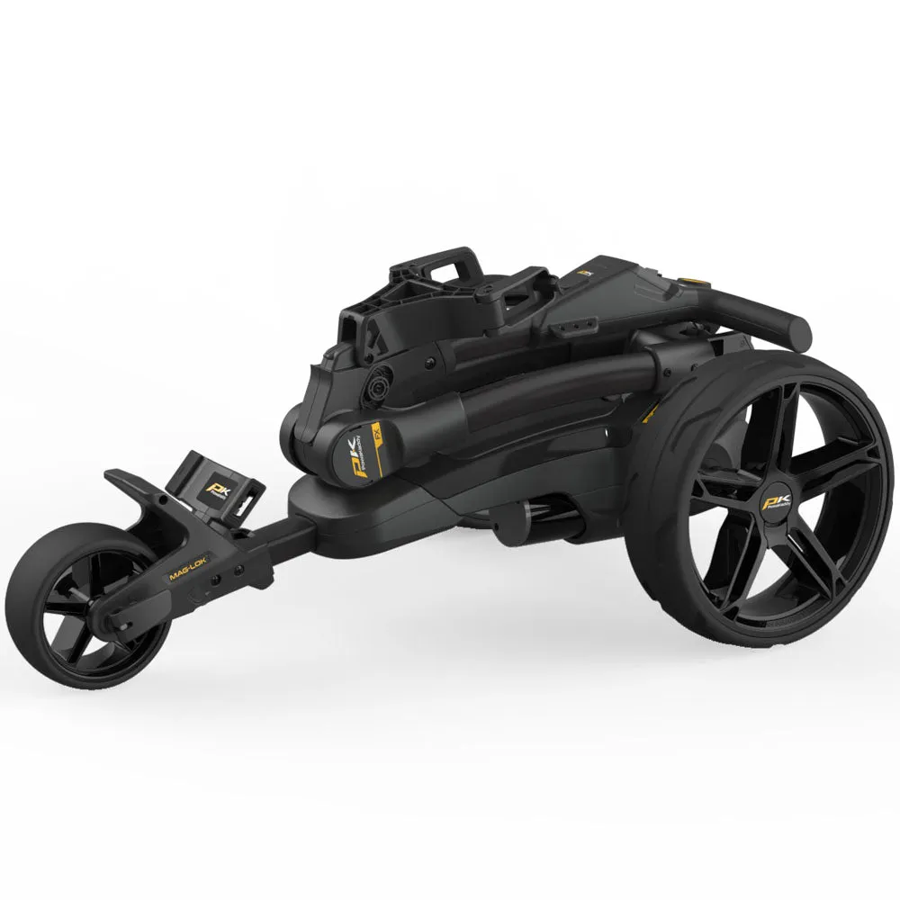 PowaKaddy FX1 Electric Trolley - Black - 2025, Cyber Monday golf discounts