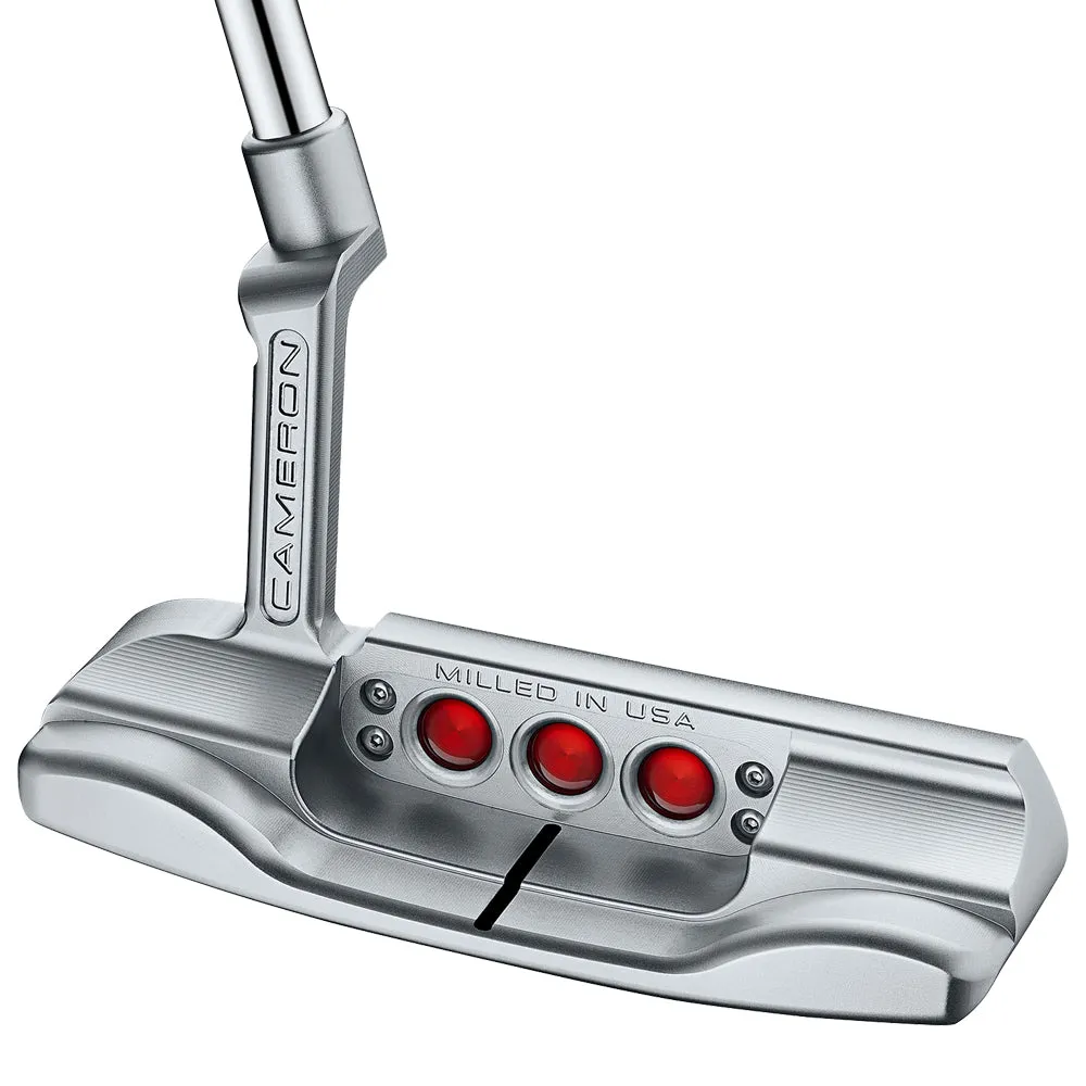 Scotty Cameron Studio Style Putter - Newport , Golf ball finder glasses, Fingerless golf gloves, Golf mat for home