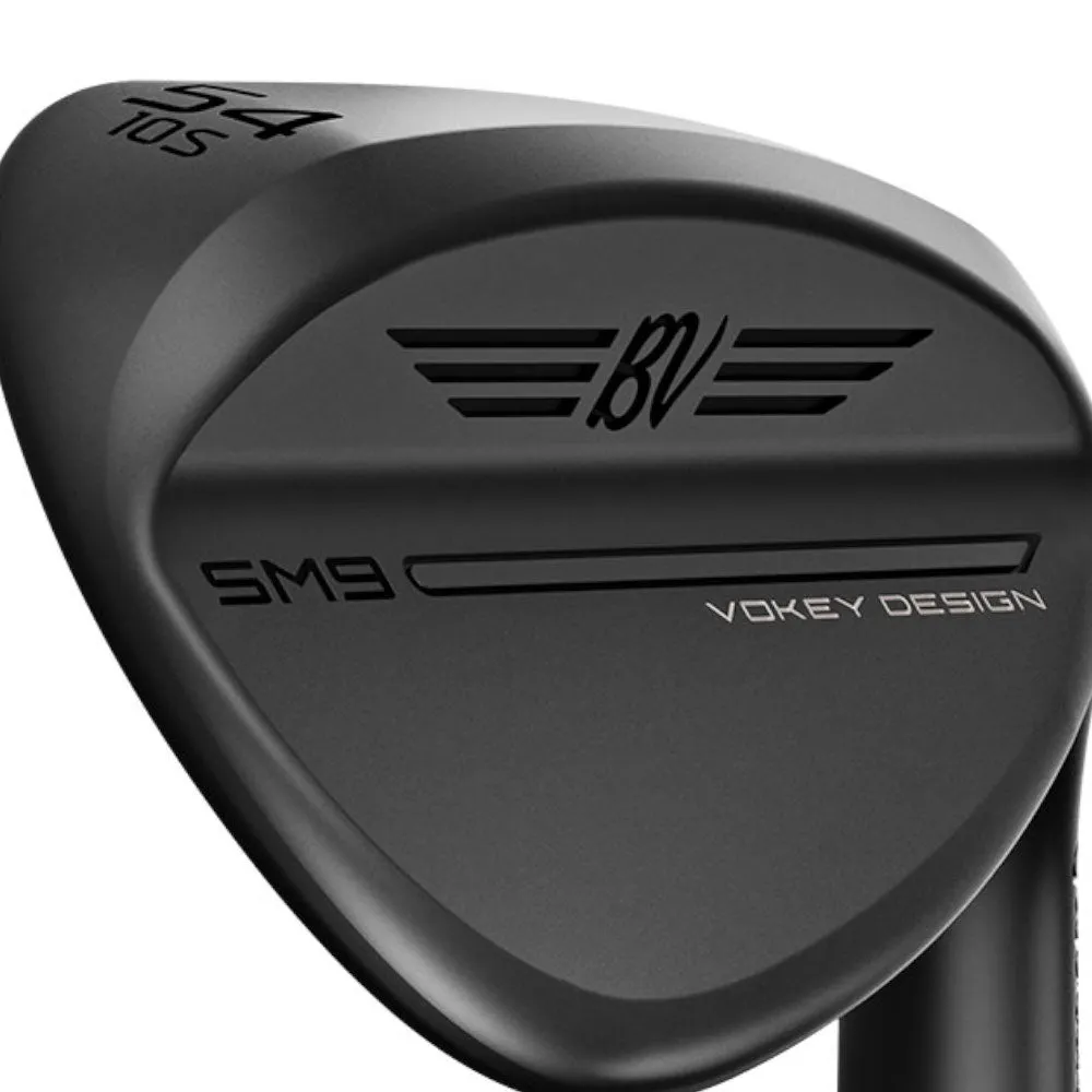 Titleist Vokey SM9 Wedge - Jet Black, Smart golf balls