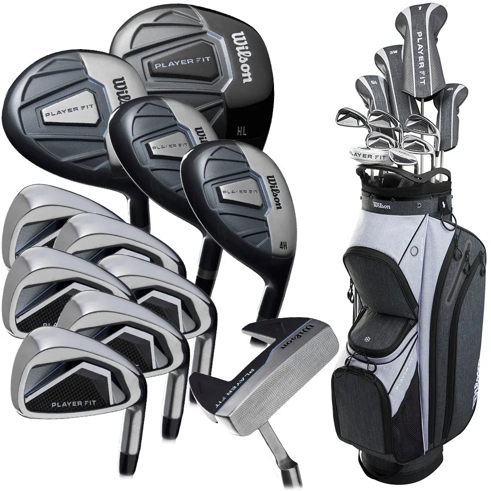 The Choice is Clear Wilson Player Fit 12-Piece Cart Bag Package Set - Ladies/Youth Just Dropped, Solar powered golf cart