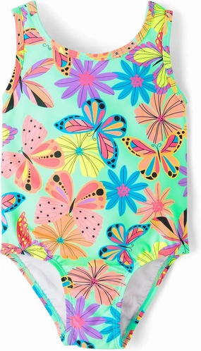 The Children's Place Girls' and Toddler 2 Piece Tankini Swimsuit
