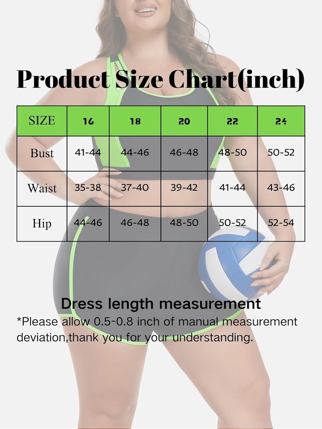 Theenkoln Womens Plus Size Bikini: Two Piece High Waisted Bathing Suit Sporty Modest Tummy Control Swimsuit