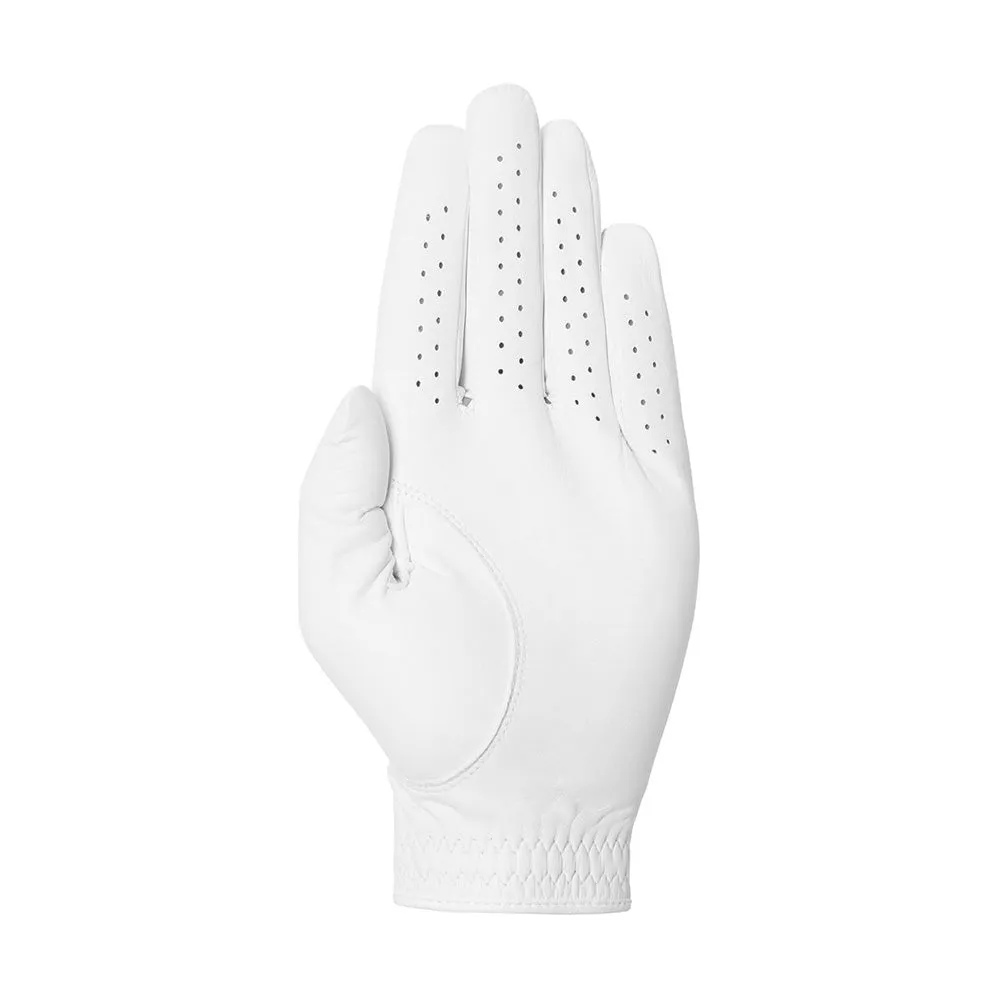 Duca Del Cosma Elite Pro Fontana Cabretta Leather Golf Glove - White, Titleist Pro V1 golf balls