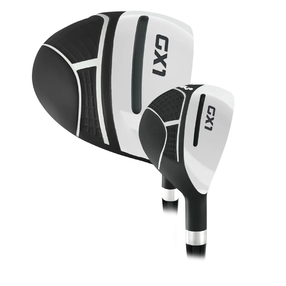 Masters GX1 7-Piece Stand Bag Package Set - Steel, Golf club travel bag hard case
