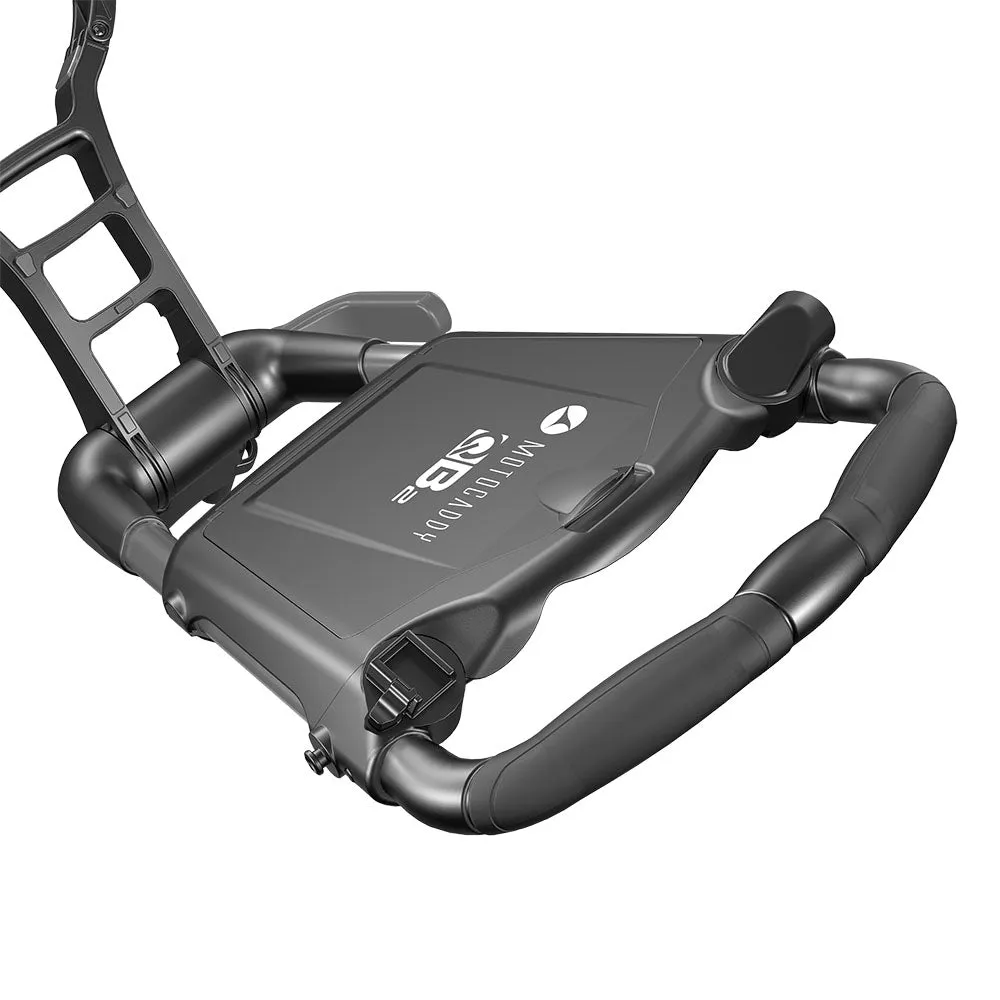 Motocaddy QB2 3-Wheel Push Trolley - Graphite, Golf resistance bands