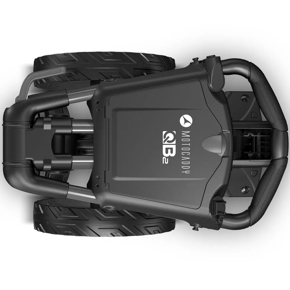 Motocaddy QB2 3-Wheel Push Trolley - Graphite, Golf gloves for men, Golf club grips