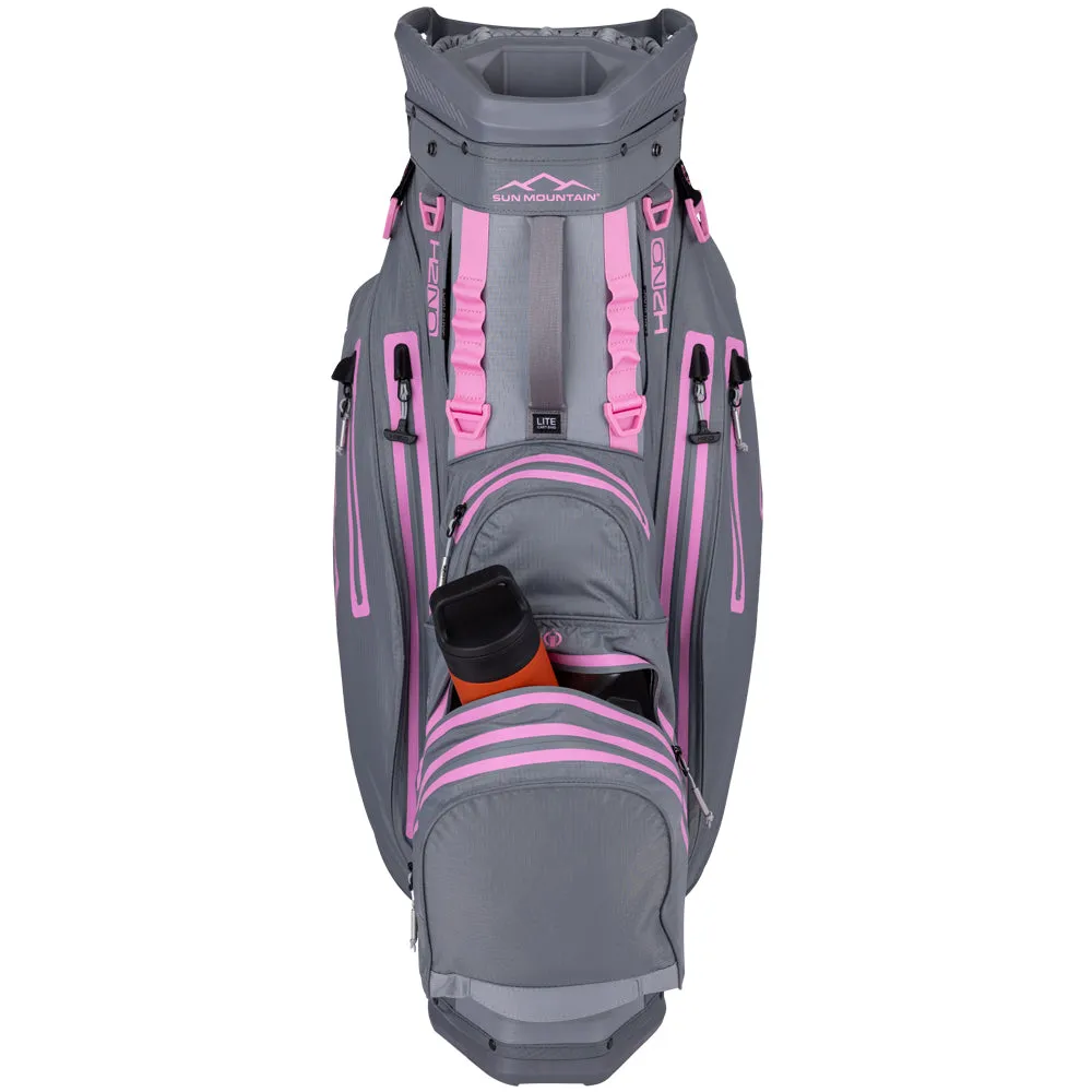 Sun Mountain H2NO Lite Waterproof Cart Bag - Nickel/Cadet/Pink, Golf cleats replacement, Best waterproof golf shoes for walking, Compression golf socks