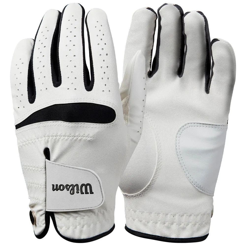 Wilson Feel Plus Cabretta Leather Golf Glove - White, Titleist Pro V1 golf balls, Golf grip tape, Waterproof golf jacket