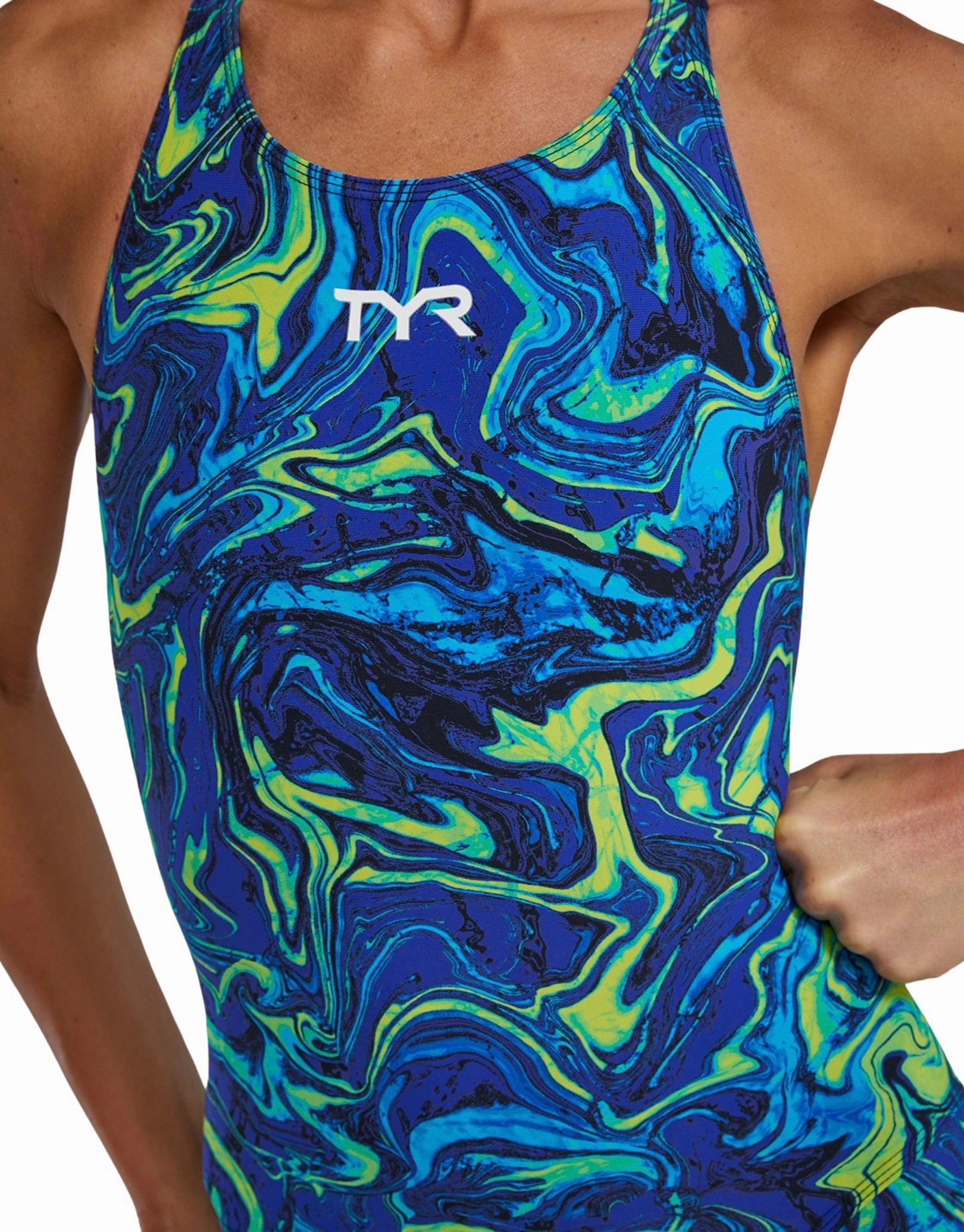 Thresher Hyperblitz Open Back Kneeskin Limited Edition - Blue/Green