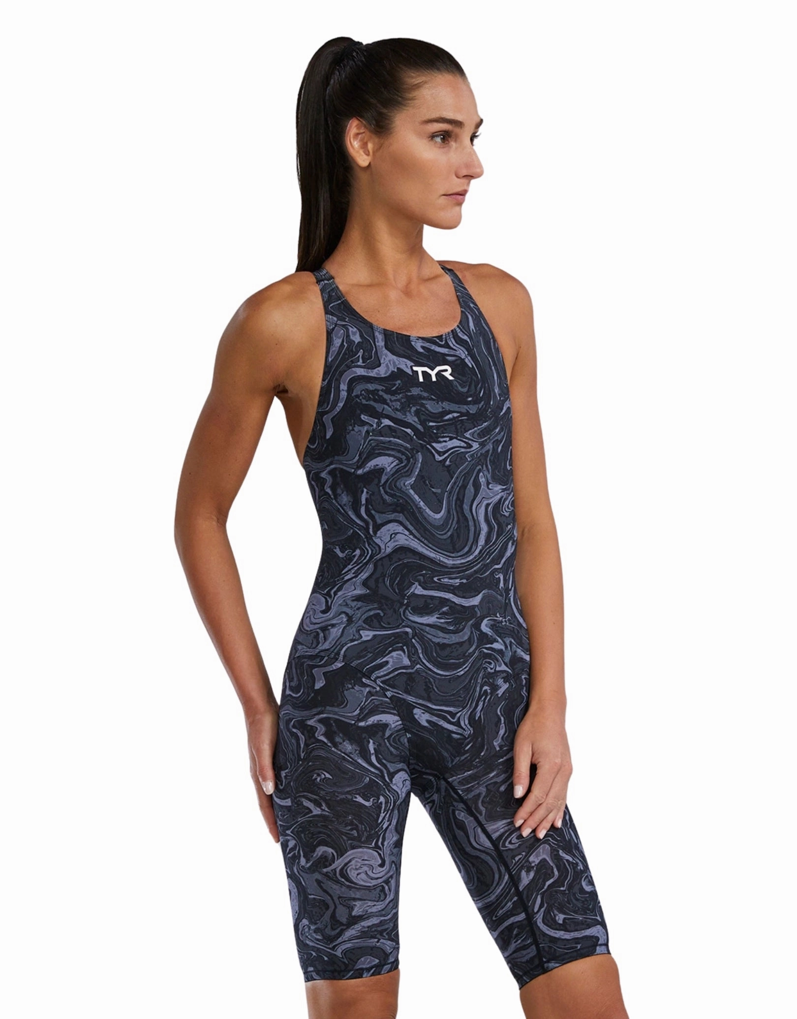 Thresher Hyperblitz Open Back Kneeskin Limited Edition- Titanium Black