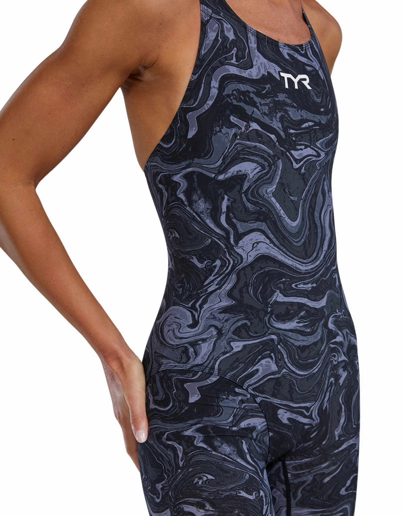 Thresher Hyperblitz Open Back Kneeskin Limited Edition- Titanium Black