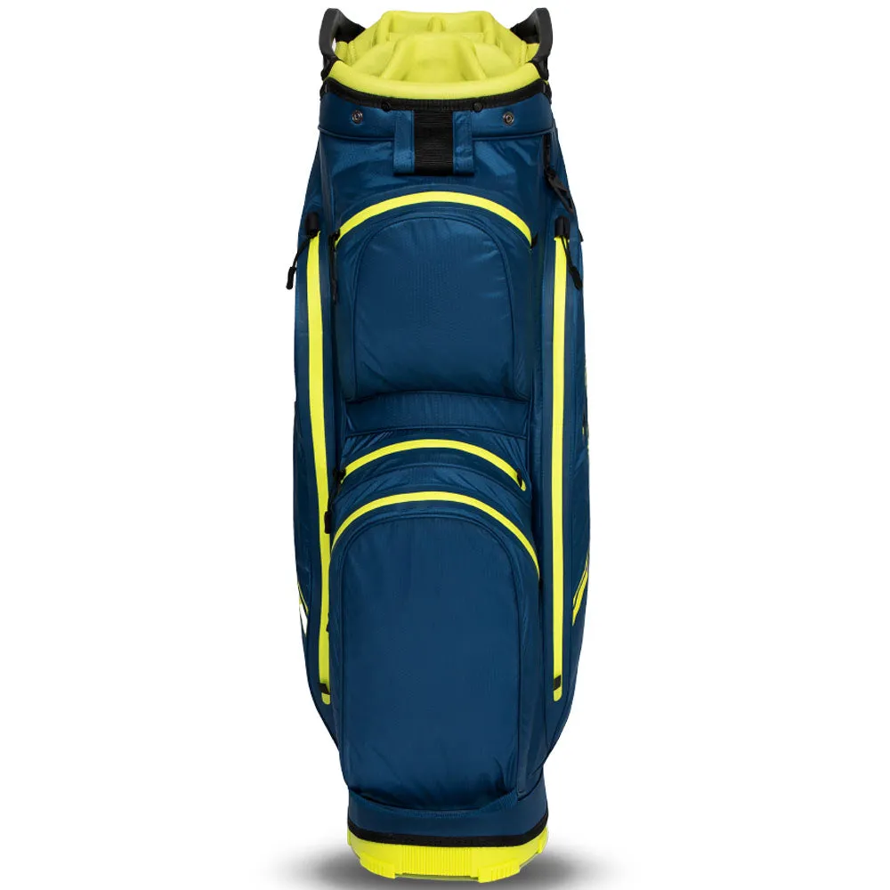 Callaway Chase 14 Dry Waterproof Cart Bag - Navy/Florescent Yellow, Cyber Monday golf discounts