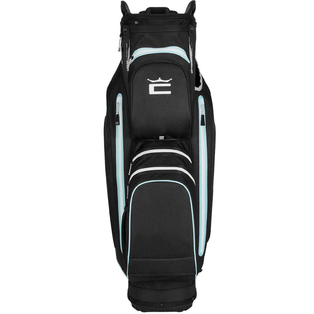 Cobra Ultradry Pro Waterproof Cart Bag - Puma Black/Cool Blue, Golf wedges 52 degree, Compression golf socks, USGA approved golf balls
