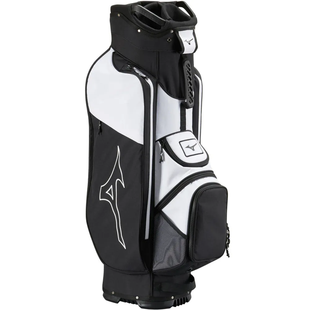 Mizuno Light Weight 7-Way Cart Bag - White/Black, Wide width golf shoes