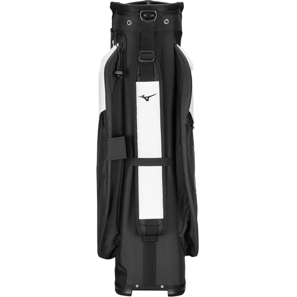 Mizuno Light Weight 7-Way Cart Bag - White/Black, Cobra AeroJet driver, Vegan golf shoes