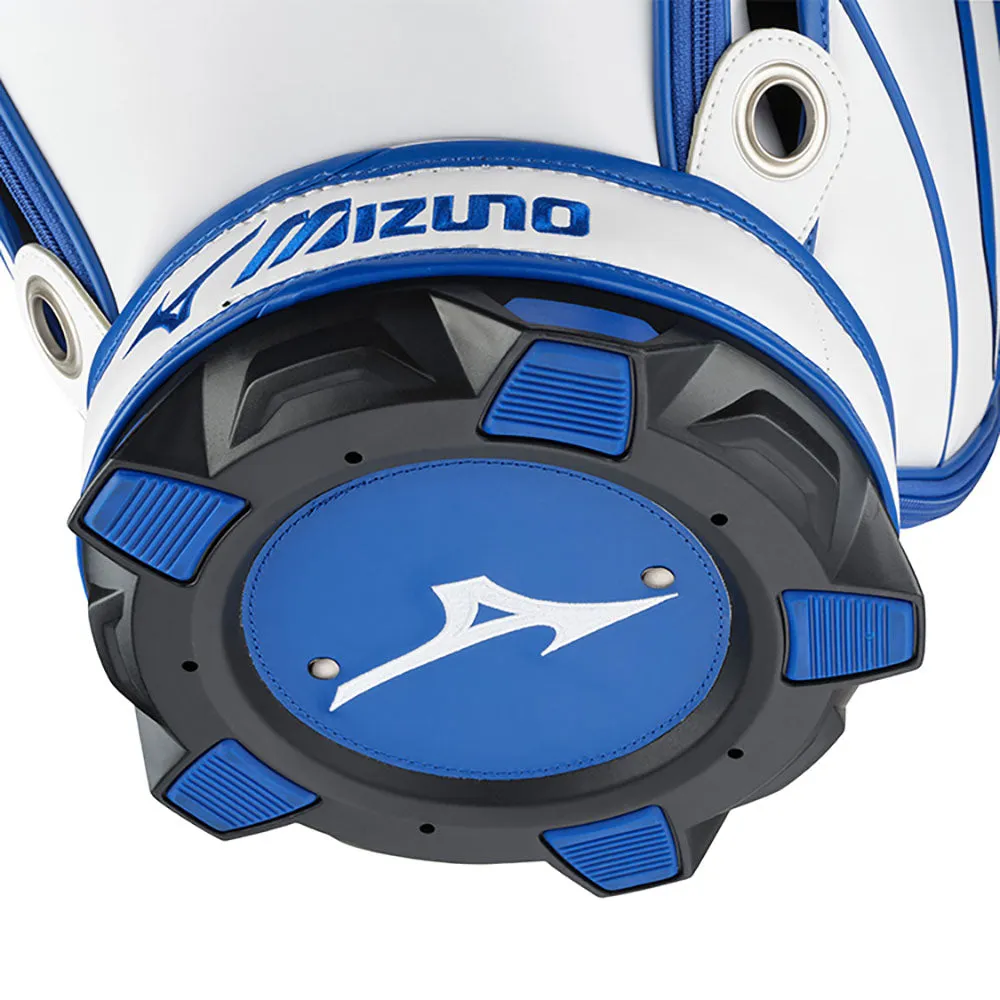 Mizuno Tour Staff Bag - White/Blue, Golf alignment sticks