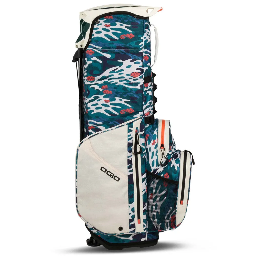 OGIO All Elements Waterproof Stand Bag - Wave Camo, Golf ball beer cooler, Compression golf socks