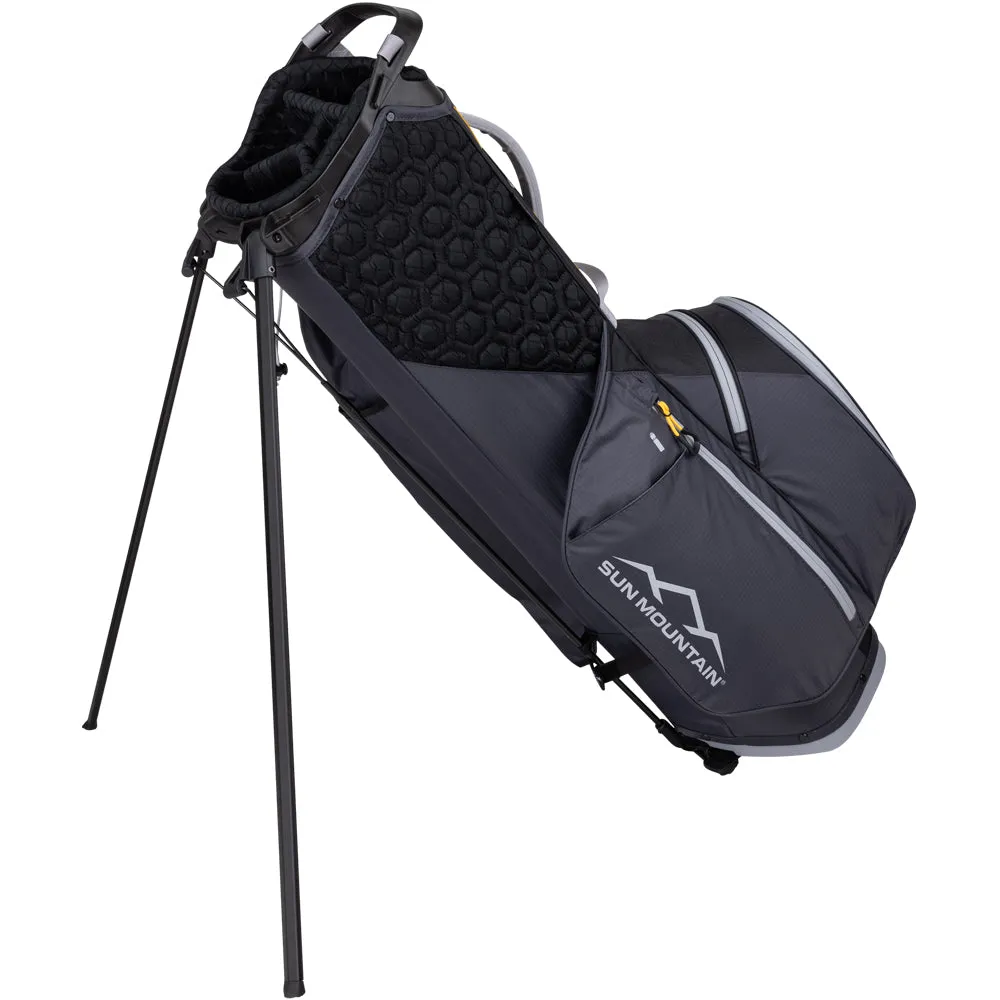 Sun Mountain E-LITE Stand Bag - Black/Steel/Gold, Golf club grips, Golf organizer for car, Nike Air Zoom golf shoes