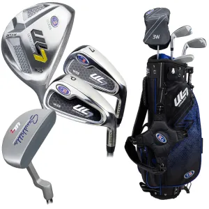 Todays Pick U.S Kids Golf Junior Ultralight 7 45 4 Club Stand Set - (45-48" Golfer Height) Everyones Talking, Golf shoe travel bag, USGA approved golf balls