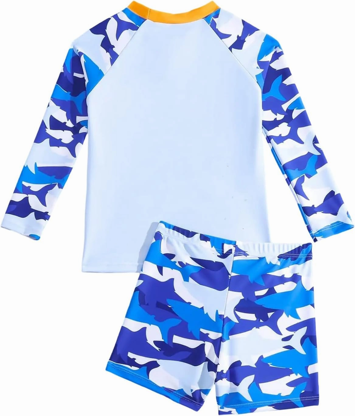 Toddler Swimsuit Boy 2-Piece Dinosaur Bathing Suit with Rash Guard Cute Toddler Boy Swimsuit Dinosaur