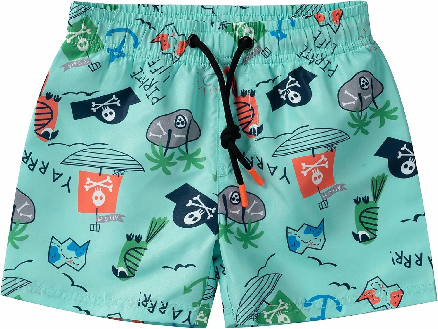 Toddlers and Baby Boys' 3-Piece Swimsuit Trunk Rashguard Set and Sun Hat Swimwear Bathing Suit Sunsuit Swim Shirt UPF 50 
