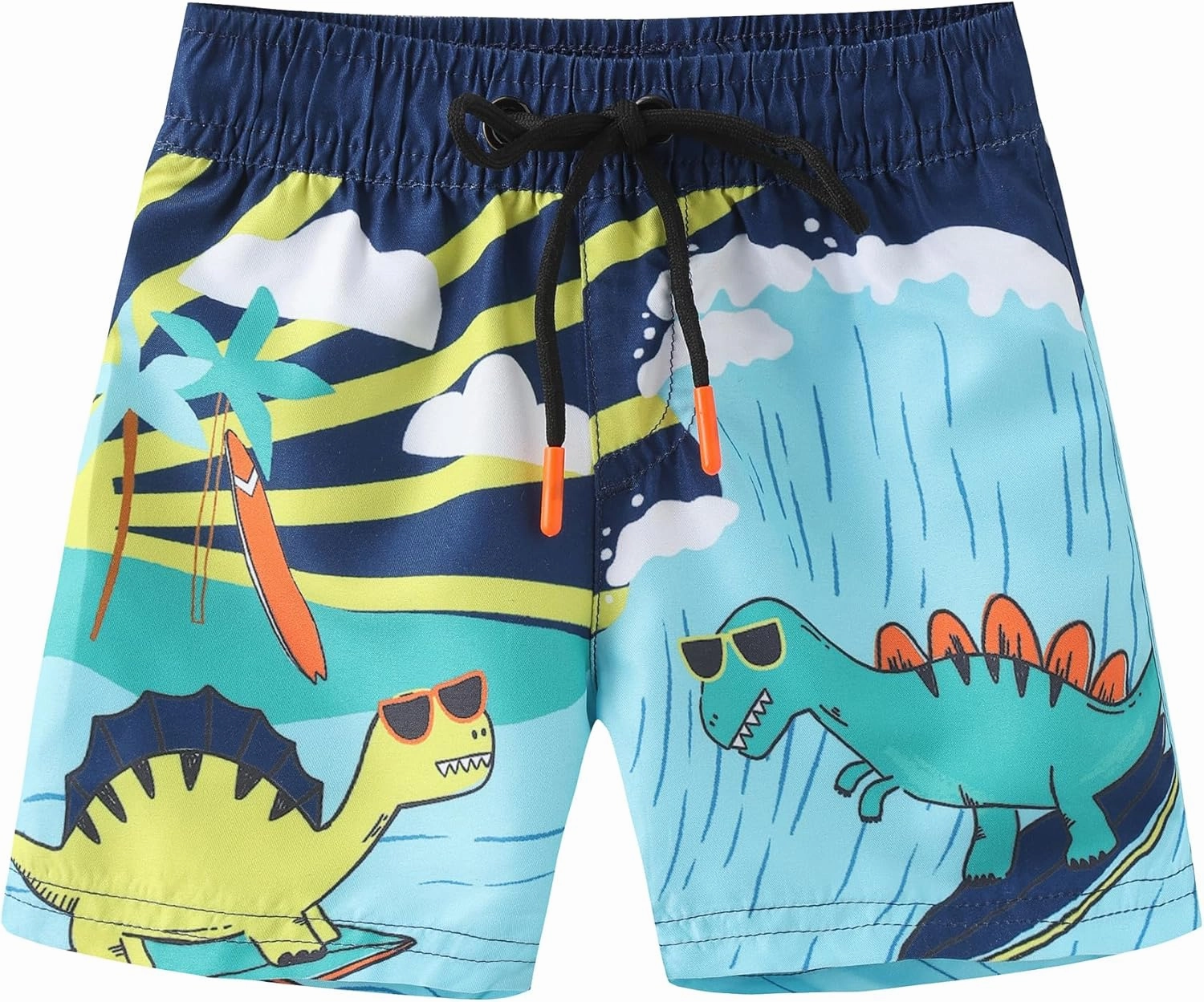 Toddlers Baby Boys' 3-Piece Swimsuit Trunk Rashguard Set and Sun Hat Swimwear Bathing Suit UPF 50 