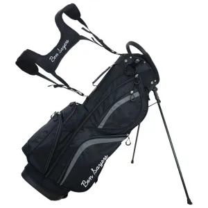 Too Good to Miss Ben Sayers DLX Stand Bag - Black/Grey Fresh Drop, Golf alignment sticks, Left-handed golf putters