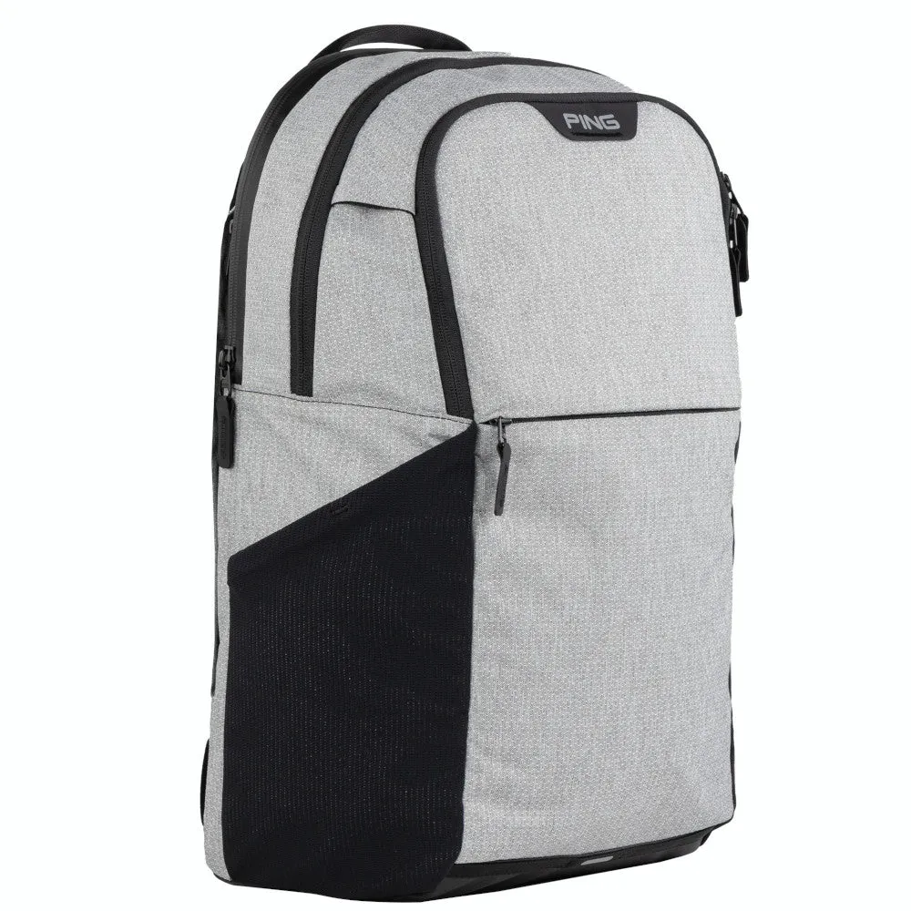 Ping Backpack 251 - Textured Heather Grey, Best golf gifts 2024