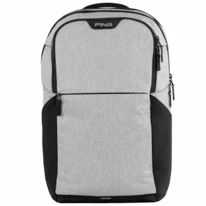 Too Good to Miss Ping Backpack 251 - Textured Heather Grey Built to Impress, Forged vs cast irons, Senior golf clubs, Golf accessories for beginners