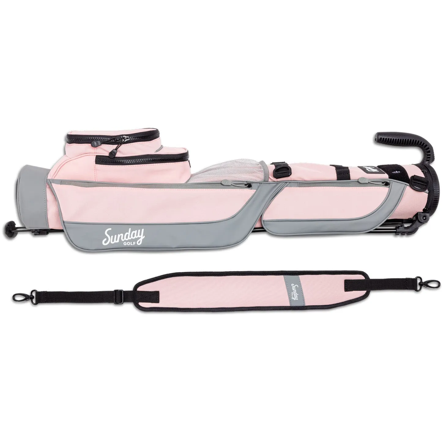Sunday Golf Loma Pencil Stand Bag - Flamingo, Adidas golf shoes, Waterproof golf jacket, Golf gift for men