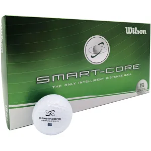 Too Good to Miss Wilson Smart Core Pro Distance Golf Balls - White - 15 Pack While Supplies Last, UV protection golf hat