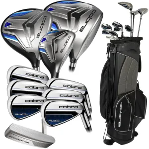 Top-Rated Cobra Fly XL 11-Piece Stand Bag Package Set - Steel Trending Now, Steel shaft golf irons, Low spin golf driver, Bluetooth golf speaker