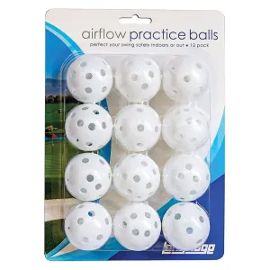 Top-Rated Longridge White Airflow Golf Practice Balls - 12 Pack Better Than Ever, Golf bag cooler pocket, Golf cart bag with 14 dividers, Golf launch monitor