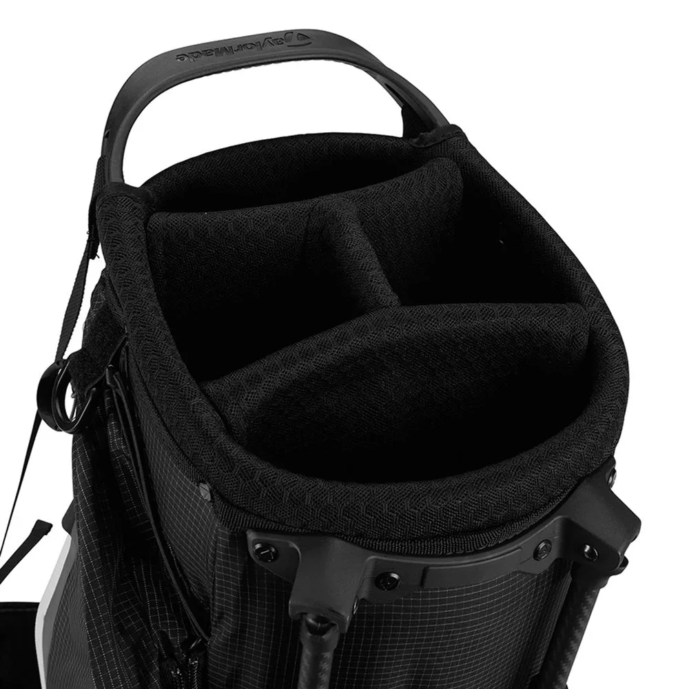 TaylorMade Flextech SuperLite Stand Bag - Black, Leather golf gloves, Golf club fitting near me, Golf rangefinder
