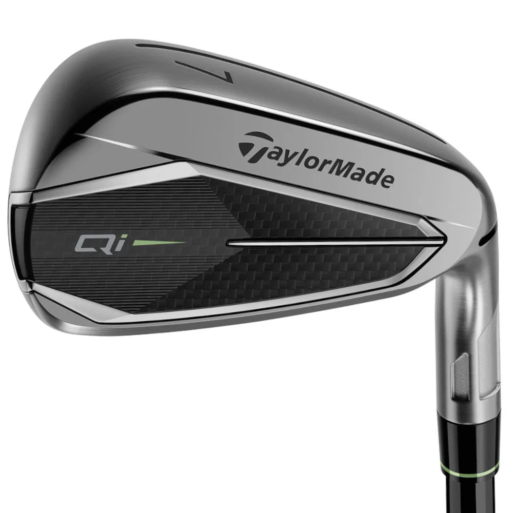 Top-Rated TaylorMade Qi Gunmetal Irons - Steel The Choice is Clear, Left-handed golf clubs