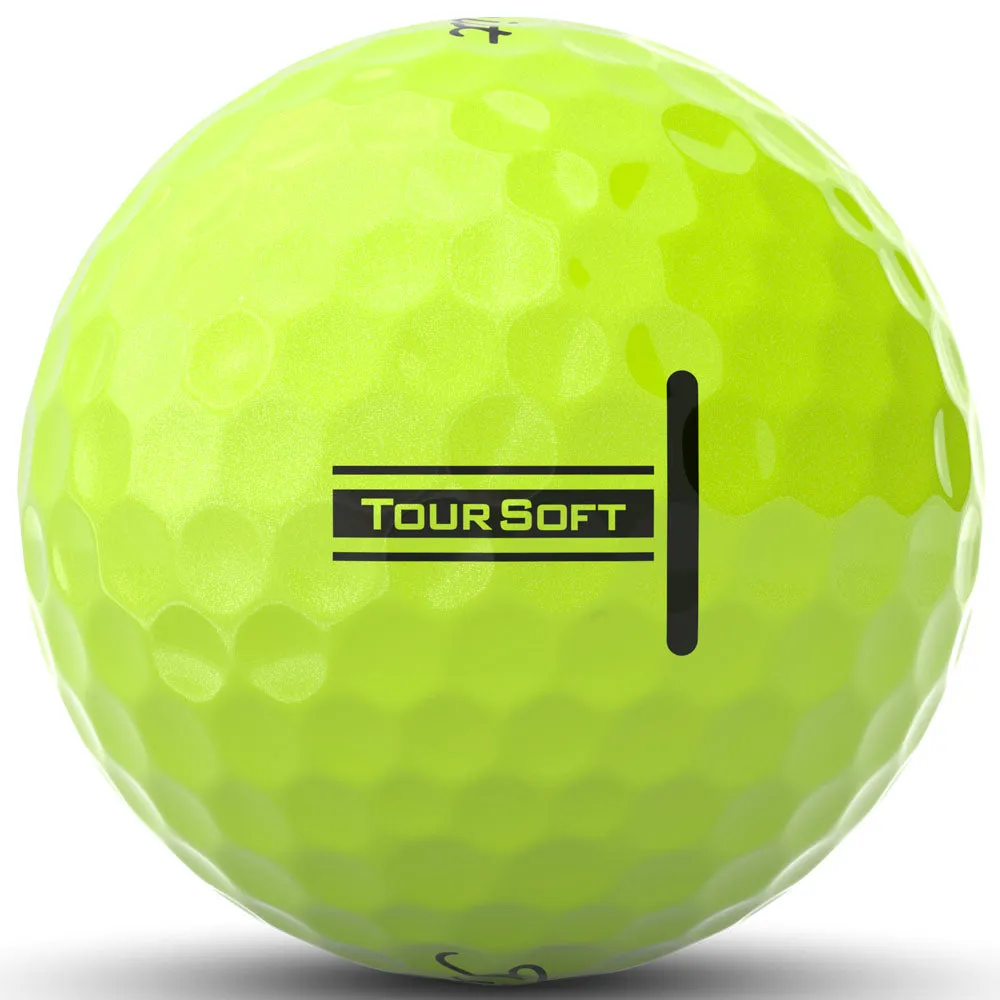 Titleist Tour Soft Golf Balls - Yellow - Double Dozen, Leather golf gloves, Golf gear for seniors, Golf fitness equipment