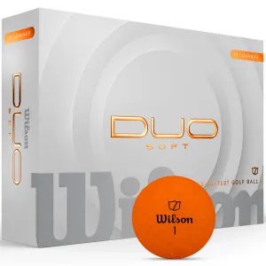 Top-Rated Wilson Staff Duo Soft Golf Balls - Orange - 12 Pack Trending Now, Summer golf sale, Golf practice balls, Golf club regripping kit