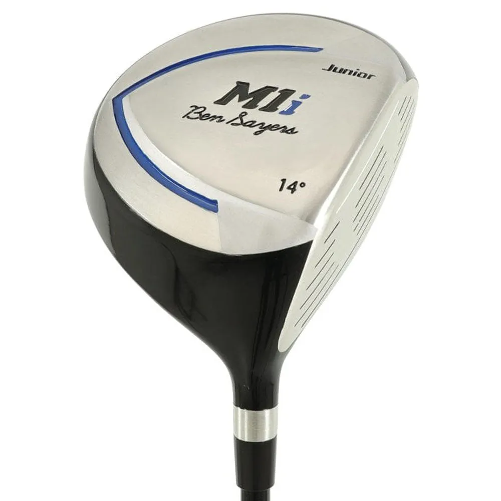 Ben Sayers M1i Junior 5-Piece Stand Bag Package Set - Black/Blue, Golf gear for seniors