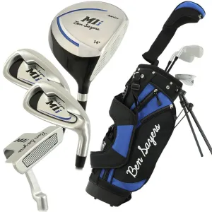Trending Choice Ben Sayers M1i Junior 5-Piece Stand Bag Package Set - Black/Blue Editor's Choice, Men's golf polo shirts, XXL golf gloves