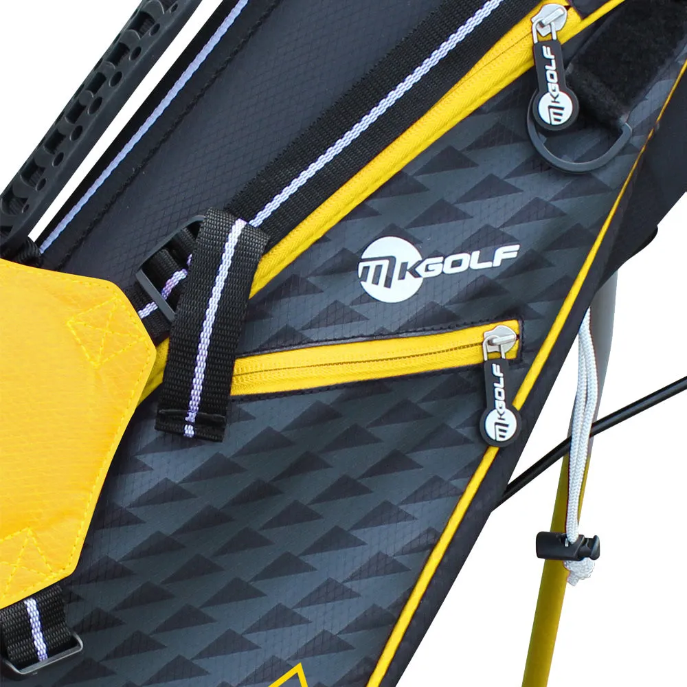 Masters MK Lite Junior Stand Bag - Yellow, Golf tournament gifts, Golf ball retriever