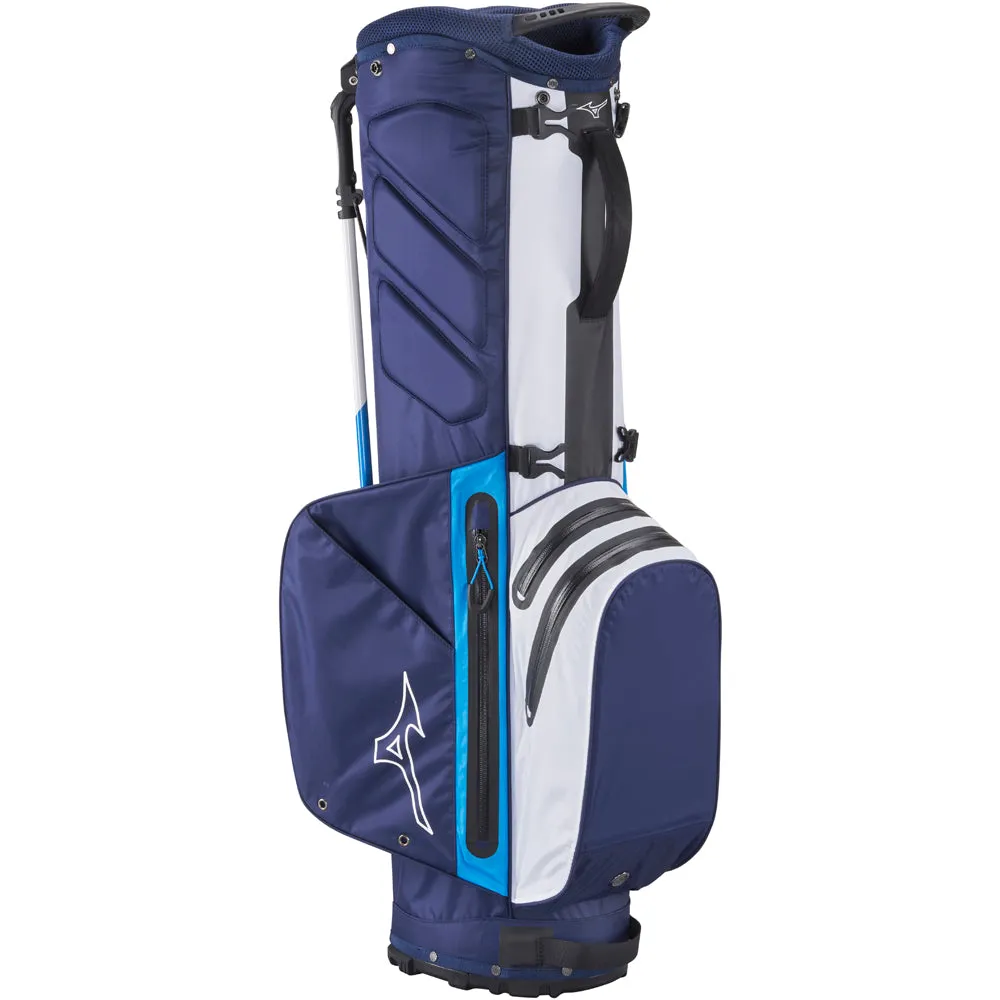 Mizuno BR-DRI Waterproof Stand Bag - Navy/Blue, Golf mat for home