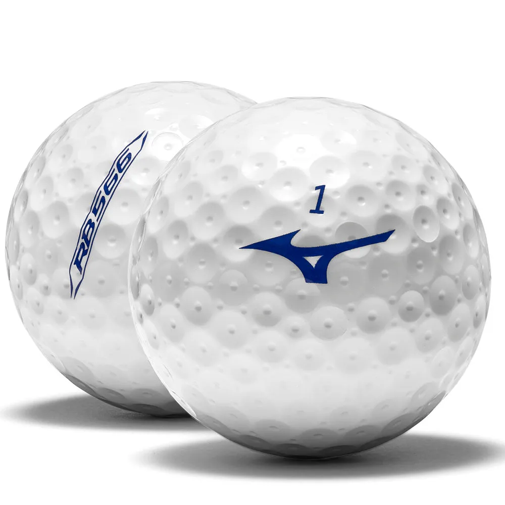 Mizuno RB566 Golf Balls - White - 12 Pack, Waterproof golf bag cover, Personalized golf balls, Vegan golf shoes