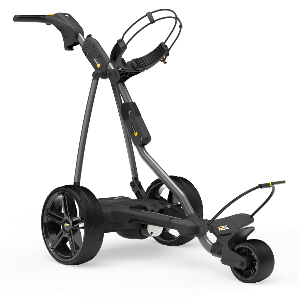 PowaKaddy FW Electric Trolley - Gun Metal - 2024, Custom golf clubs
