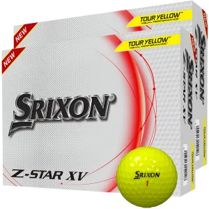 Trending Choice Srixon Z-Star XV Golf Balls - Tour Yellow - Double Dozen New Favorites, Breathable golf pants, Callaway golf set