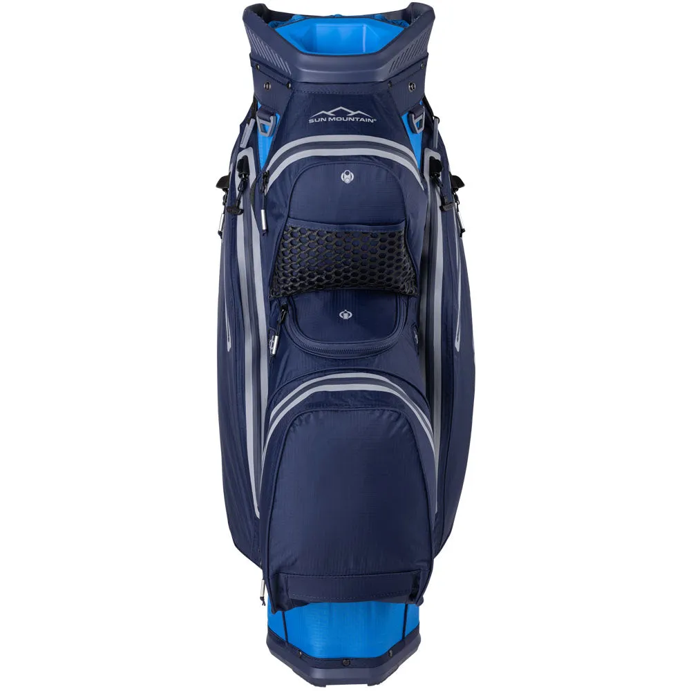 Sun Mountain H2NO Staff Waterproof Cart Bag - Blue/Navy, Golf ball retriever, Golf bag rain cover