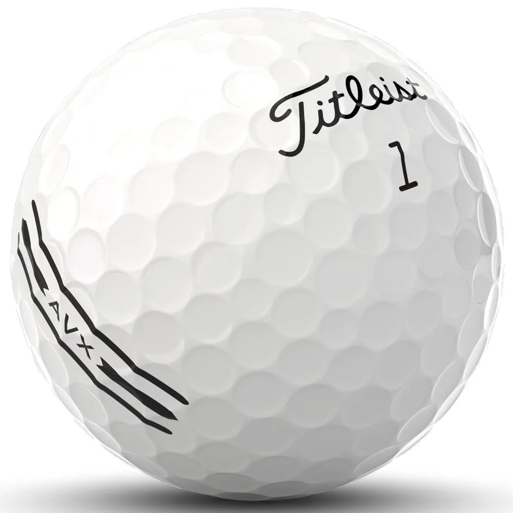 Titleist AVX Golf Balls - White - 3-Ball Sleeve, Funny golf gifts