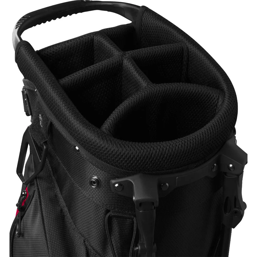 Wilson Feather Stand Bag - Black/Grey/Red, Eco-friendly golf tees, Funny golf gifts