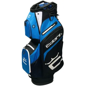 Trending Now Cobra Signature Cart Bag - Bright White/Puma Black/Electric Blue Loved by Thousands, Golf mat for home, Golf wedges 52 degree, Golf ball retriever